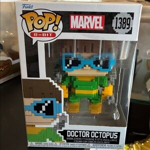 Marvel Funko Pop! 8-Bit Doctor Octopus in Green and Blue